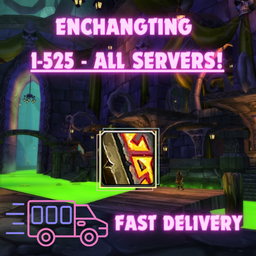 WOW Mist of Pandaria Classic/ Enchanting 1-525 US Leveling Kit/DIY Package/ More details at descriptions